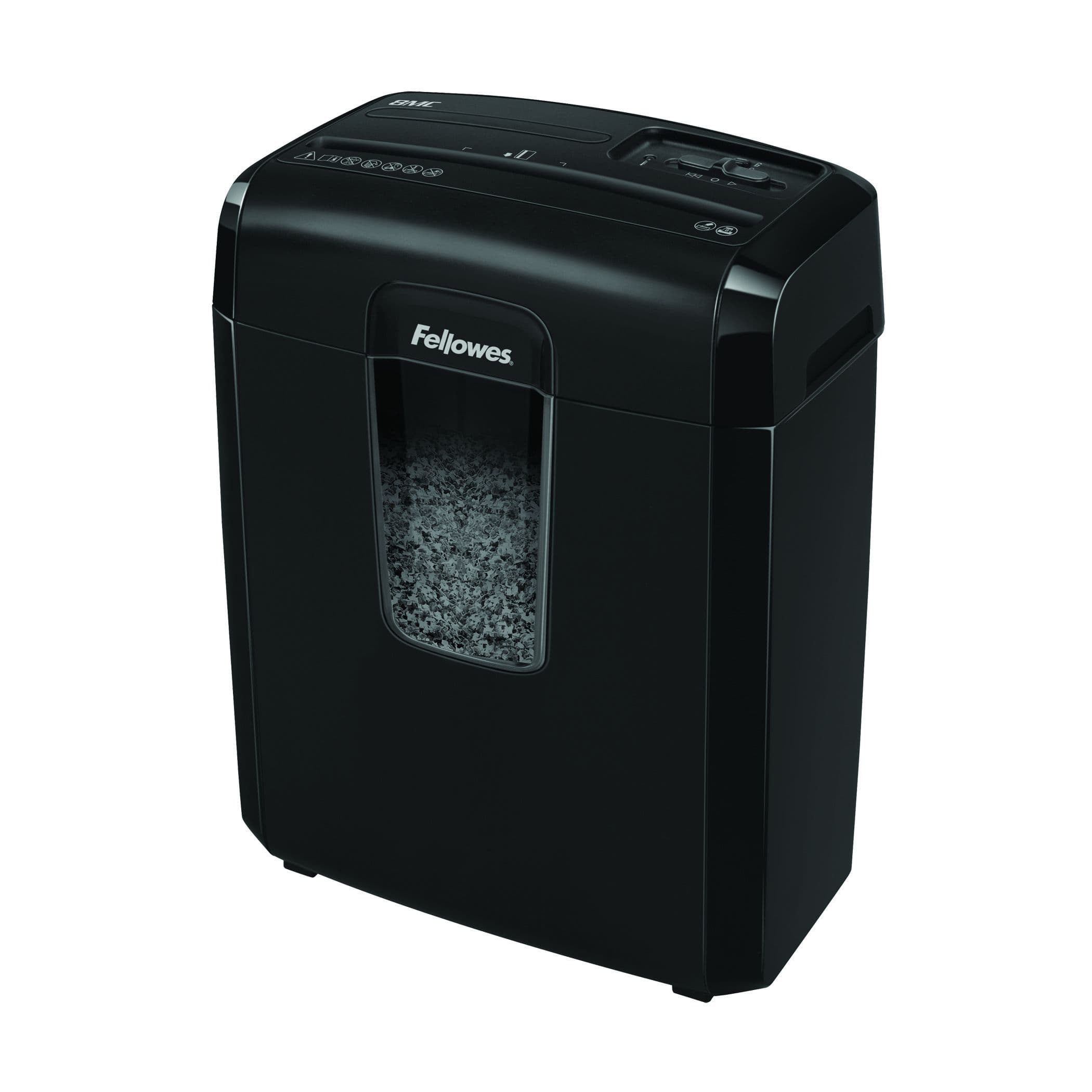 Fellowes Powershred 8Mc - destructeur de documents coupe micro - 8