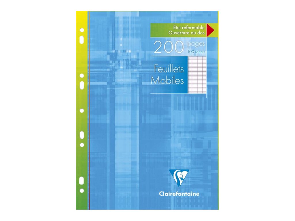 Clairefontaine 200 Feuilles Simples A4 Grands Carreaux Perforees Pas Cher Bureau Vallee