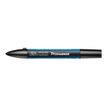 0884955041536-ProMarker - Marqueur double pointe - bleu marine-Angle gauche-1