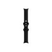 840244600600-Google - Bracelet pour montre connectée Google Pixel Watch - noir-Avant-0