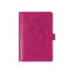 3660942048033-Lady Flora - Organiseur 16 mois - 14 x 19 cm - fuchsia - Exacompta-Avant-0