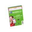 3020120169477-Oxford REVISION 2.0 - Pack de 32 Fiches Bristol Scribzee - A6 - petits carreaux - non perforées --Avant-0