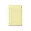 3020120011035-Oxford International - Bloc notes - A4 + - 160 pages - ligné jaune - perforé-Avant-0