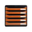 9002493423619-Exacompta BigBox Plus - Module de classement 5 tiroirs - noir/orange-Avant-0