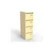 5020073257045-Classeur métallique pour dossiers suspendus - 4 tiroirs - H132 x L41 x P62 cm - beige--0