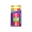 0021200975943-Post-it - Marque-pages (Index) rigides - couleurs vives-Avant-1