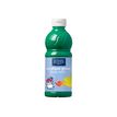 3013641883069-Lefranc Bourgeois Glossy - Peinture acrylique - vert brillant - 500 ml-Avant-0