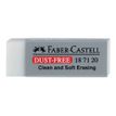 9556089871204-Faber-Castell - Gomme douce en plastique - Sans résidus - Dimensions : 6,3 x 2,2 x 1,2 cm - Blanc-Avant-1