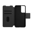 0840104296509-OtterBox Strada - porte folio en cuir pour Samsung Galaxy S22+ - noir-Avant-2