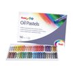 4711577003610-Pentel Arts - 50 pastels à l'huile - couleurs assorties - 8 mm-Angle gauche-0