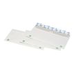 3240180105141-La Couronne - 50 Enveloppes recyclées DL 110 x 220 mm - 80 gr - blanc - auto-adhésive-Angle droit-1