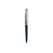 3026981235030-Parker 51 - Stylo à bille - résine bleu nuit et finition chromé-Angle gauche-0