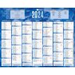 3592930022100-Bouchut 215 - Calendrier bancaire 7 mois par face - 21 x 26,5 cm - bleu--0