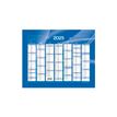 3371010201211-Quo Vadis - Calendrier bancaire 7 mois par face - 21 x 27 cm - bleu--0