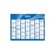 3371010201211-Quo Vadis - Calendrier bancaire 7 mois par face - 21 x 27 cm - bleu--1