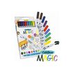 4014421191373-Online Calli.Brush Magic - 10 stylos pinceau à double embout - couleurs assorties-Angle gauche-0