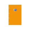 3020120803845-Oxford - Pack de 5 Blocs notes - A4 - 160 pages - petits carreaux - perforés-Avant-0