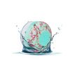 8052461965765-Legami - Haut-parleur bluetooth waterproof - motif bloom-Angle gauche-1