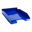 9002493115965-Exacompta COMBO Glossy - Corbeille à courrier bleu royal-Angle gauche-0