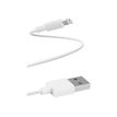 3303170065600-T'nB - câble de charge et de synchronisation USB/USB Lightning - 1 m - blanc-Angle gauche-0