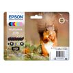 8715946646473-Epson 378 Ecureuil - pack de 6 - noir, jaune, cyan, magenta, magenta clair, cyan clair - car-Angle droit-1