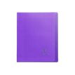 3037929514056-Clairefontaine Koverbook - Cahier polypro 17 x 22 cm - 96 pages - grands carreaux (Seyes) - violet-Avant-0