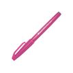 4902506287137-Pentel - Feutre pinceau à pointe souple - rose-Angle gauche-0