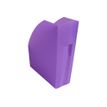 9002493014305-Exacompta The Magazine - 3 Porte-revues violet-Angle gauche-1