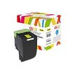 3112539619541-Cartouche laser compatible Lexmark 802H - jaune - Owa K15812OW-Avant-1