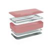 3760240784524-Little Balance - Lunch box boîte repas - blanc/rose - 1,2 L-Angle gauche-0