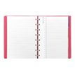 5015142283926-Filofax Saffiano - Carnet de notes à spirale A5 - pivoine-Avant-3