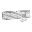 3303170081303-T'nB CLASSY - ensemble clavier sans fil et souris sans fil - gris-Angle gauche-1