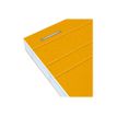 3020121062753-Oxford - Bloc notes - 7,4 x 10,5 cm - 160 pages - petits carreaux - 80G - orange-Gros plan-2