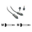 3700224721732-MCL Samar - câble audio optique Toslink (M)/(M) + adaptateur - 1 m-Image du produit-0