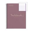 8422593060902-Notebook ECO EMOTIONS, carton recyclé, A4, quadrillage 5x5 mm, 80 feuilles de 1 couleur, Miquelrius, L--1