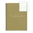 8422593060919-Notebook ECO EMOTIONS, carton recyclé, A4, quadrillage 5x5 mm, 80 feuilles de 1 couleur, Miquelrius, V--1