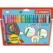 4006381520201-STABILO Power - 24 Feutres - pointe moyenne - couleurs assorties--0