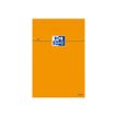 3020121062777-Oxford - Bloc notes - 8,5 x 12 cm - 160 pages - petits carreaux - 80G - orange--0