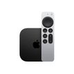 0194253097297-Apple TV 4K (Wi-Fi + Ethernet) 3e gén - Lecteur AV - 128 Go - 4K UHD (2160p) - 60 pi/s - HDR-Avant-1