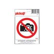 8711234037534-Pickup - Pictogramme - Pas de photographie - 100 x 100 mm-Avant-0