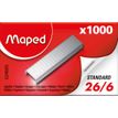 3154143246058-Maped - Boîte de 1000 Agrafes 26/6 - jusqu'à 20 feuilles--0