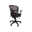 3760185020077-Fauteuil de bureau PHOENIX - accoudoirs fixes - noir-Arrière-2