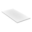 3483600671387-Top pour caisson bout de bureau YES ! - L42xP80 cm - Blanc-Angle gauche-0