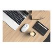 5099206085657-Logitech Pebble M350 - souris sans fil silencieuse - blanc cassé-Haut-8