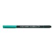 4084900609347-Lyra Aqua Brush Duo - Feutre pinceau double pointe - vert minéral-Angle gauche-0