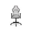 4710483775536-Fauteuil gamer ARMOR Elite - accoudoirs réglables - appui-tête intégré - blanc/gris-Avant-0