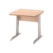 3483600784476-Bureau JAZZ+ - 80 cm - Pieds métal - Hêtre ambré-Angle droit-0