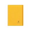 3037929514063-Clairefontaine Koverbook - Cahier polypro 17 x 22 cm - 96 pages - grands carreaux (Seyes) - jaune-Avant-0