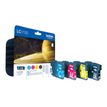 5014047561290-Brother LC1100 - Pack de 4 - noir, cyan, magenta, jaune - cartouche d'encre originale-Angle gauche-0