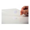 3130631564217-Exacompta - 5 Pochettes enveloppes à scratch - A4 - incolore translucide-Gros plan-1